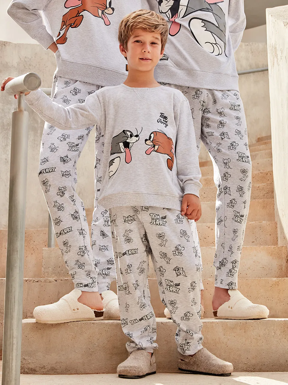 Pijama Gisela niño "Tom & Jerry" en punto interlock 20349